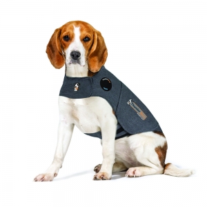ThunderShirt DOG CALMING WRAP Heather Grey - Medium (Chest 53-64cm) - Click for more info